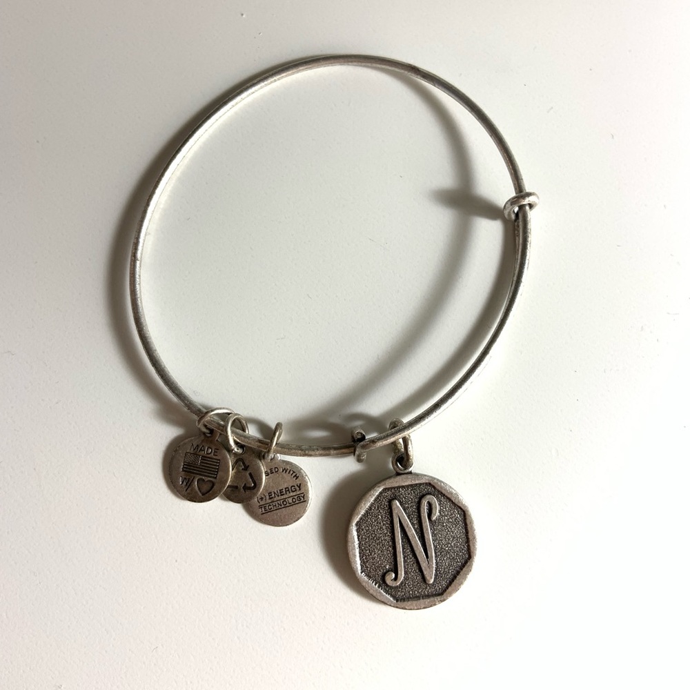 Alex and Ani ‘N’ bracelet